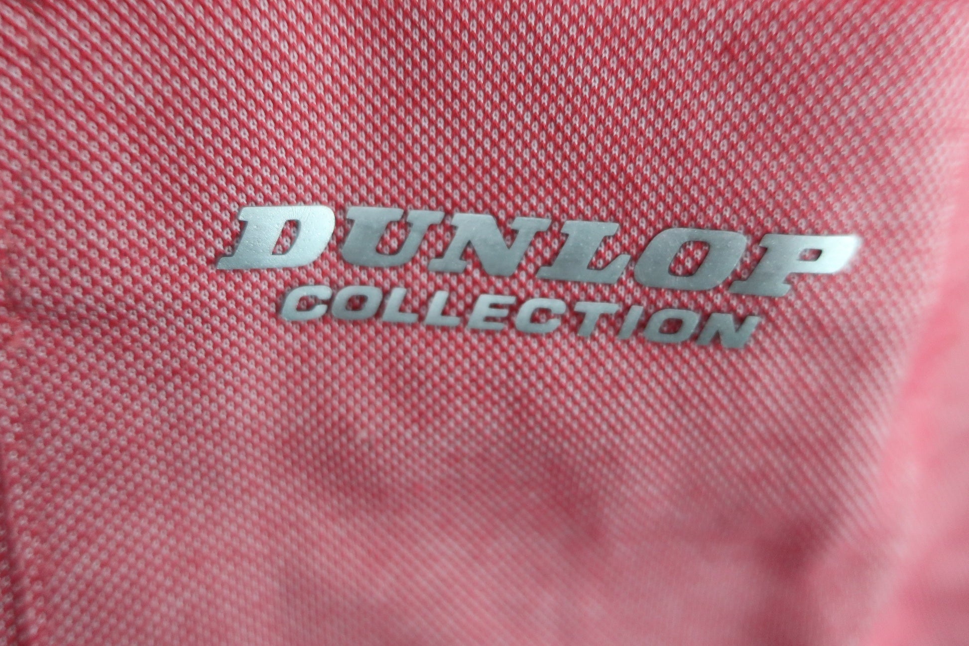 DUNLOP(ダンロップ) 長袖ポロシャツ 赤 メンズ L A-2