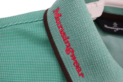 Munsingwear(マンシングウェア) ポロシャツ エメラルドグリーン メンズ M A-4