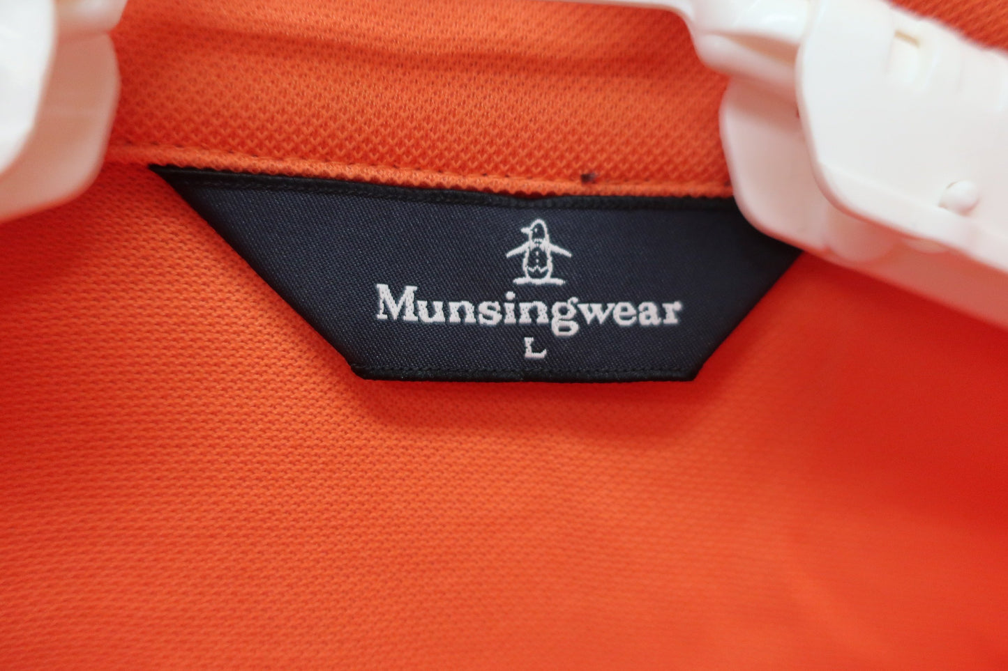 Munsingwear(マンシングウェア) ポロシャツ オレンジ メンズ L A-3