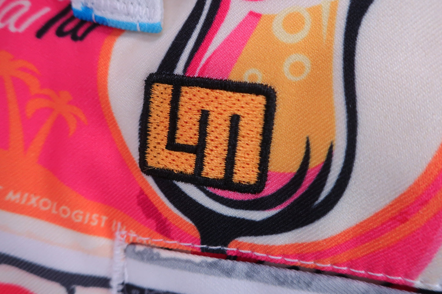 LOUDMOUTH(ラウドマウス) ショートパンツ カクテルビール柄 レディース L 769-364 N-4