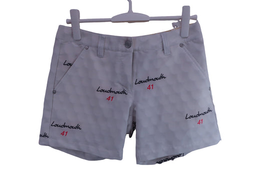 LOUDMOUTH(ラウドマウス) ショートパンツ ホワイト レディース L B-1