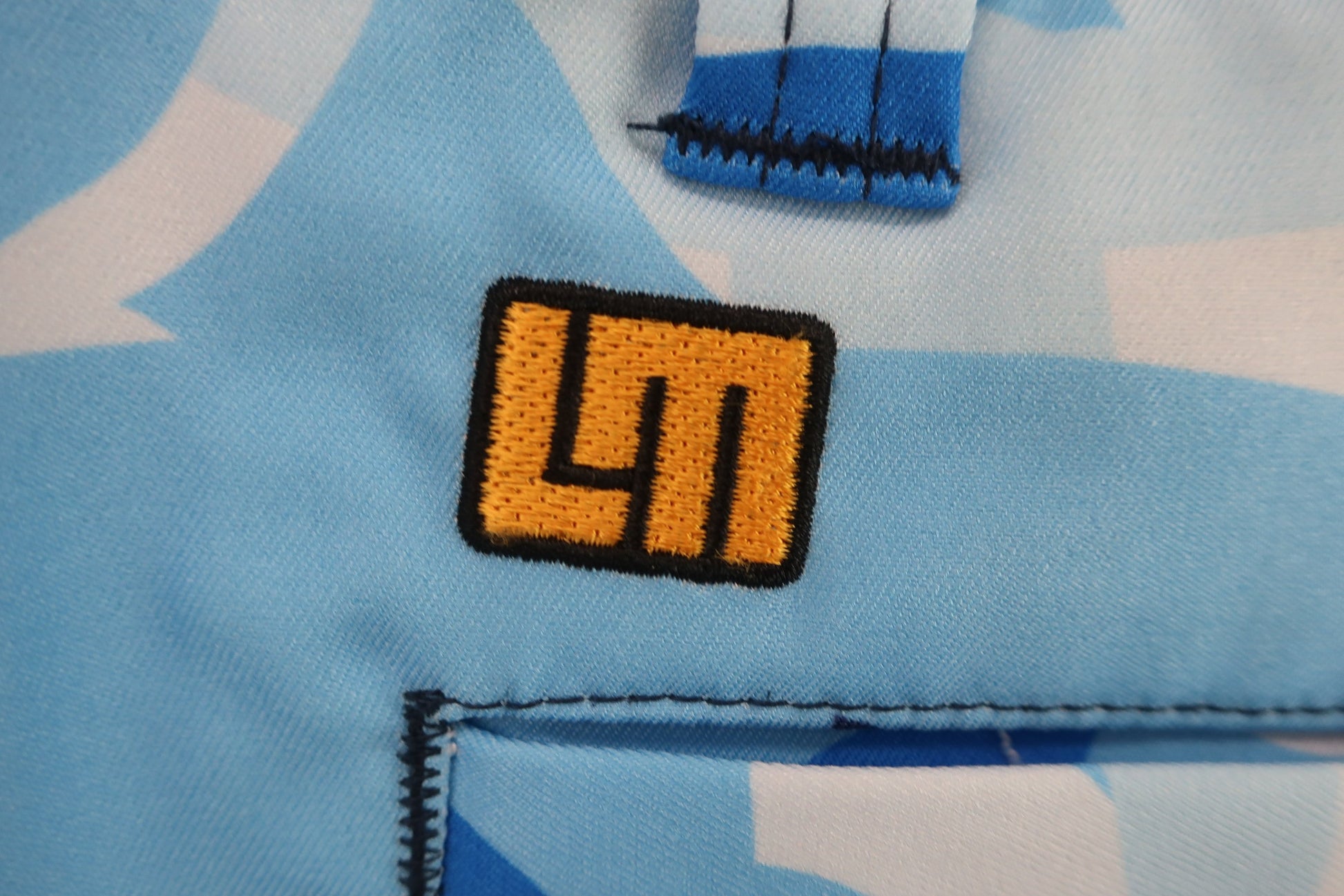 LOUDMOUTH(ラウドマウス) スカート 青カモフラ柄 レディース L A-4