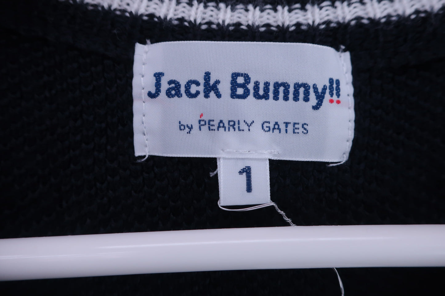 Jack Bunny(ジャックバニー) ニットベスト ネイビー レディース 1 263-6273952 A-3