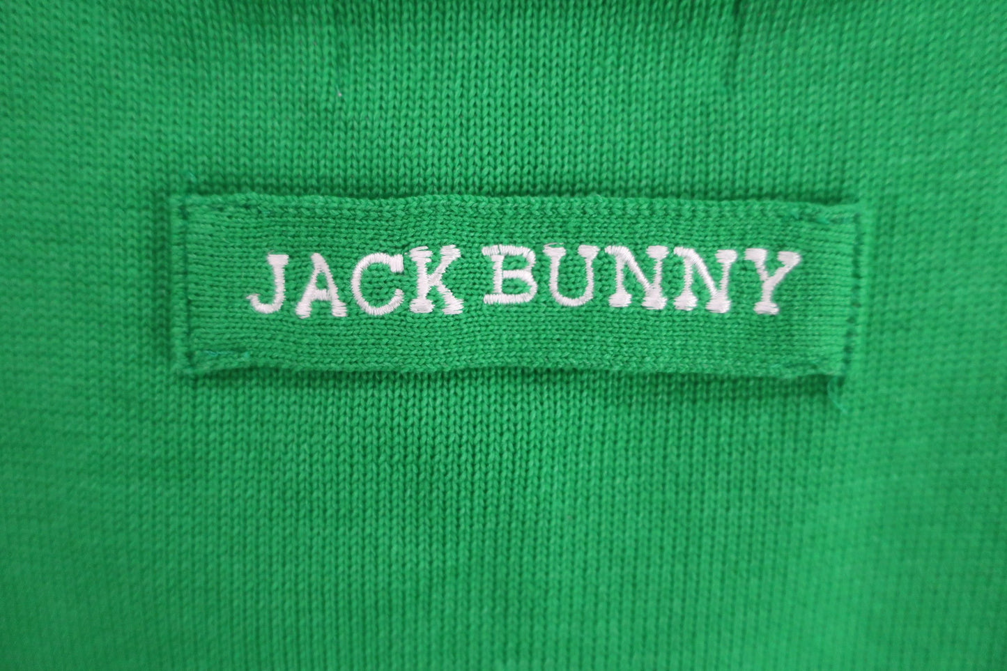 Jack Bunny(ジャックバニー) ニットベスト 白緑紺 レディース 2 263-8173404 A-5