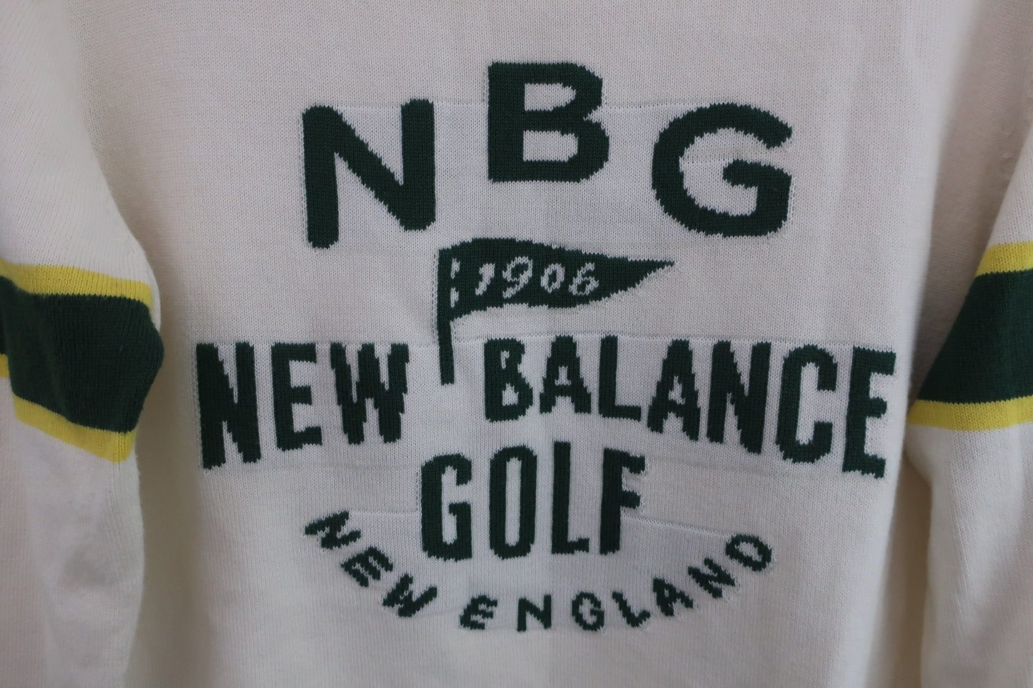 New Balance golf(ニューバランスゴルフ) セーター 白緑 レディース 2 012-7270503 A-2