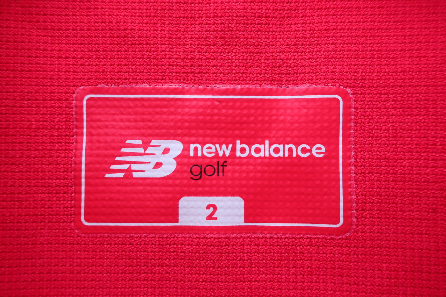 New Balance golf(ニューバランスゴルフ) ポロシャツ 赤 レディース 2 012-8168502 A-2