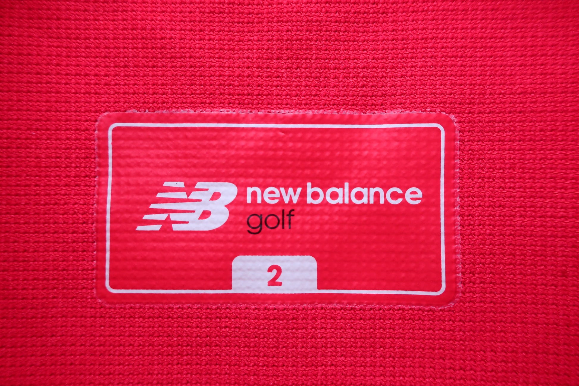 New Balance golf(ニューバランスゴルフ) ポロシャツ 赤 レディース 2 012-8168502 A-2