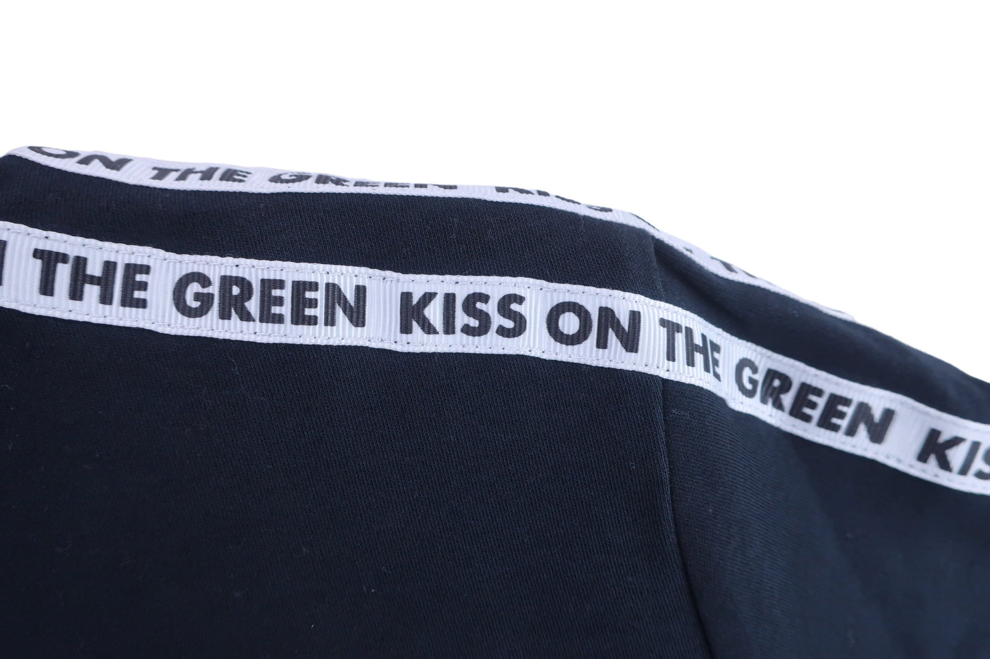 KISS ON THE GREEN(キスオンザグリーン) 半袖モックネックシャツ 黒 レディース 3 B-2