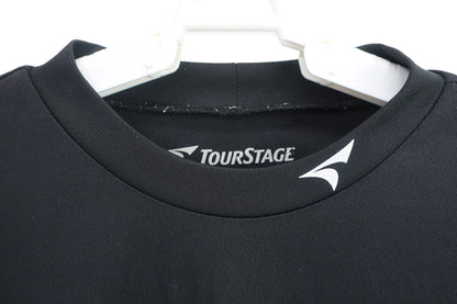 TOURSTAGE(ツアーステージ) 長袖ハイネックシャツ 黒 メンズ M B
