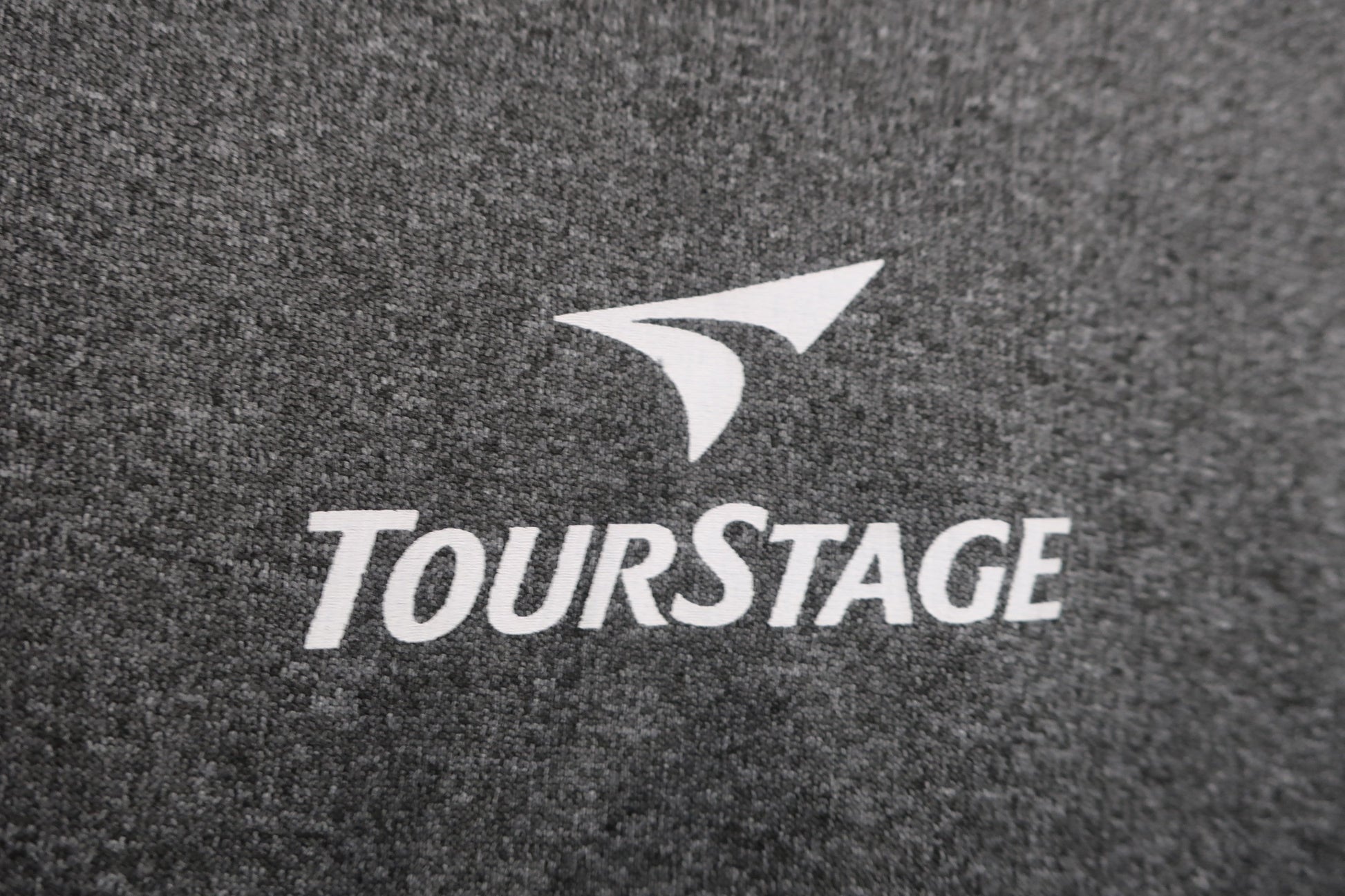 TOURSTAGE(ツアーステージ) 半袖ハーフジップシャツ グレー メンズ M A