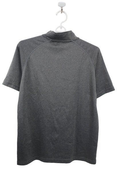 TOURSTAGE(ツアーステージ) 半袖ハーフジップシャツ グレー メンズ M A