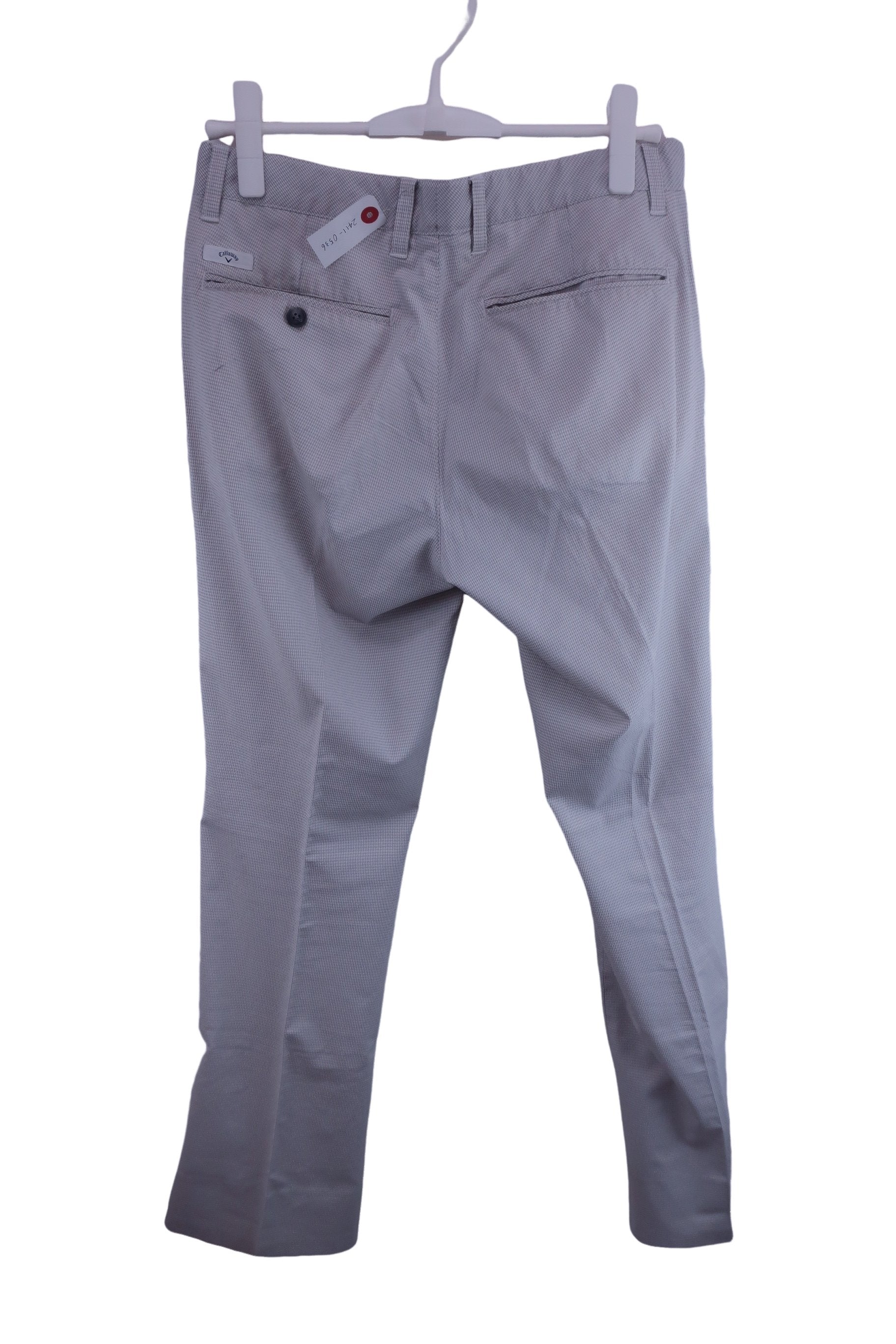 Callaway(キャロウェイ) パンツ 白ベージュチェック メンズ M B-4