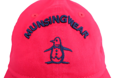 Munsingwear(マンシングウェア) キャップ 赤 メンズ フリーサイズ A-2