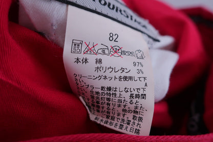 TOURSTAGE(ツアーステージ) パンツ 赤 メンズ 82 B-6
