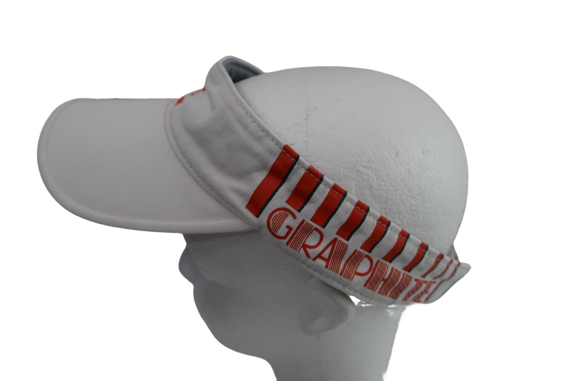 le coq sportif(ルコックスポルティフ) サンバイザー 白 メンズ フリーサイズ A-2