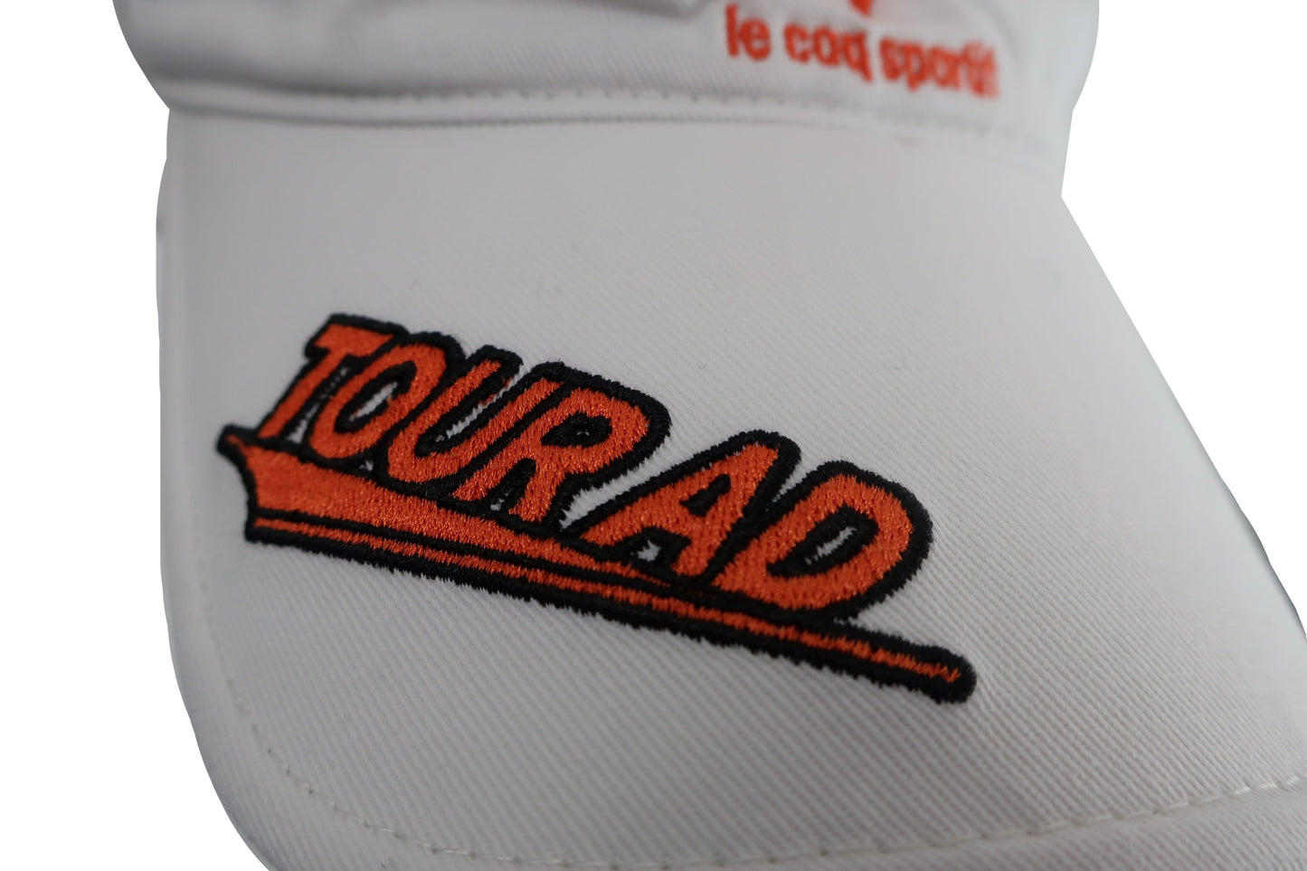 le coq sportif(ルコックスポルティフ) サンバイザー 白 メンズ フリーサイズ A-6