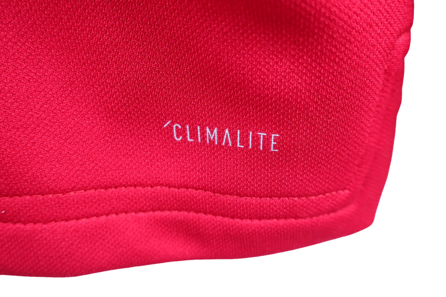 adidas(アディダス) 長袖ハーフジップシャツ 赤 メンズ S A-3