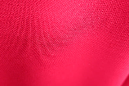 adidas(アディダス) 長袖ハーフジップシャツ 赤 メンズ S A-4