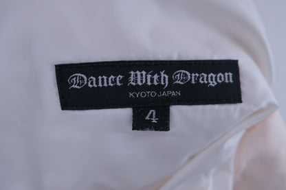 Dance With Dragon(ダンスウィズドラゴン) ナイロンパンツ クリーム色 メンズ 4 D1-472101 A-8