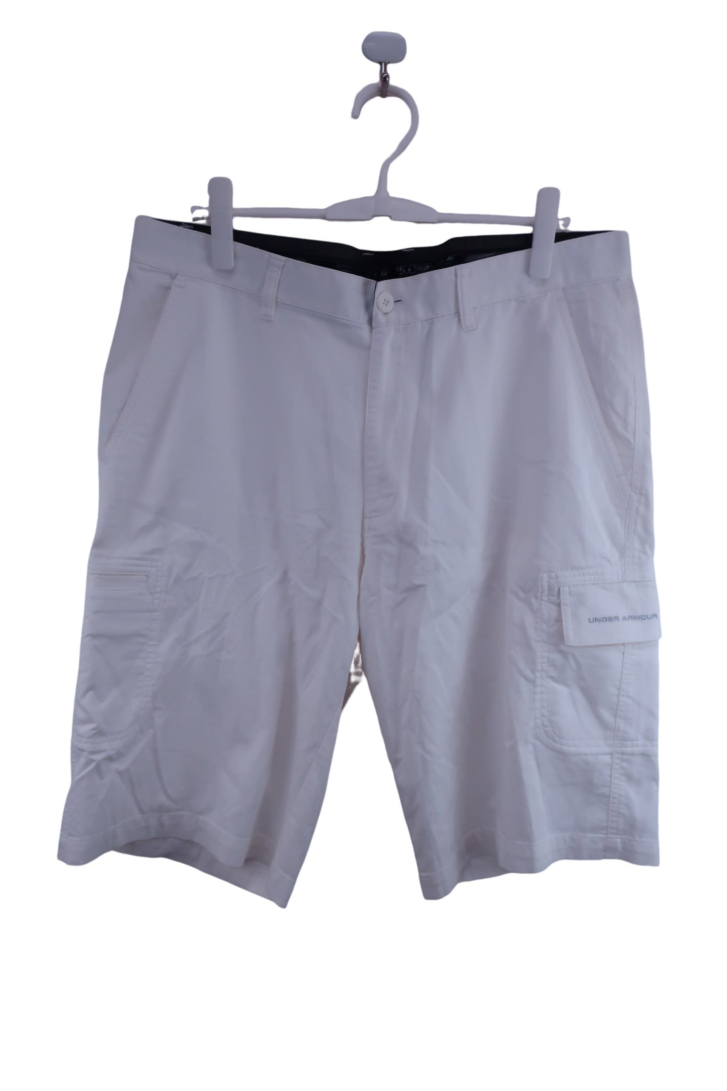 UNDER ARMOUR(アンダーアーマー) ハーフパンツ 白 メンズ 94 B-1