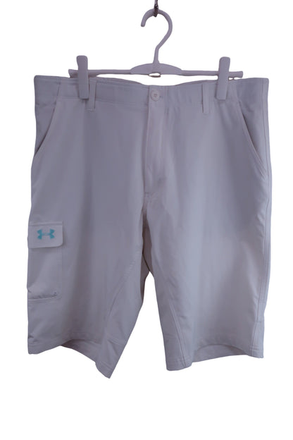 UNDER ARMOUR(アンダーアーマー) ハーフパンツ 白 メンズ 94 B-1