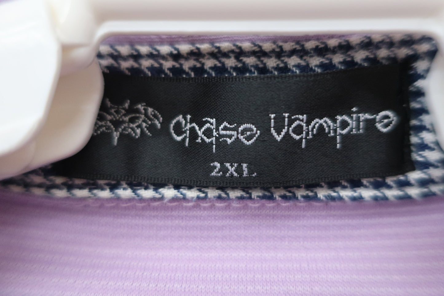 Chase Vampire(チェイスヴァンパイア) ポロシャツ 紫 メンズ 2XL B-3
