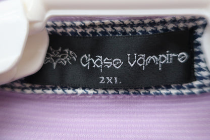 Chase Vampire(チェイスヴァンパイア) ポロシャツ 紫 メンズ 2XL B-3