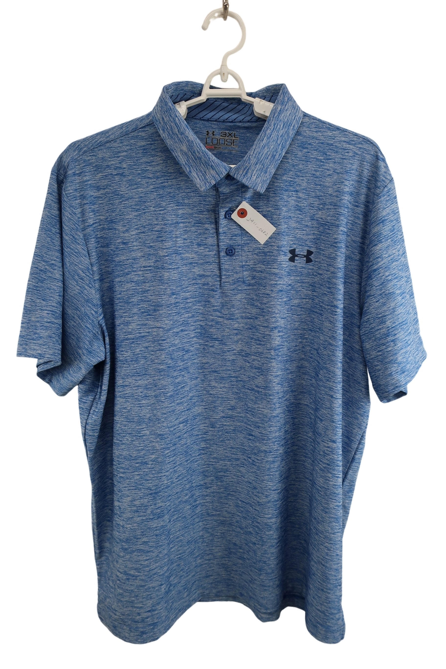 UNDER ARMOUR(アンダーアーマー) ポロシャツ 青系 メンズ 3XL A-1