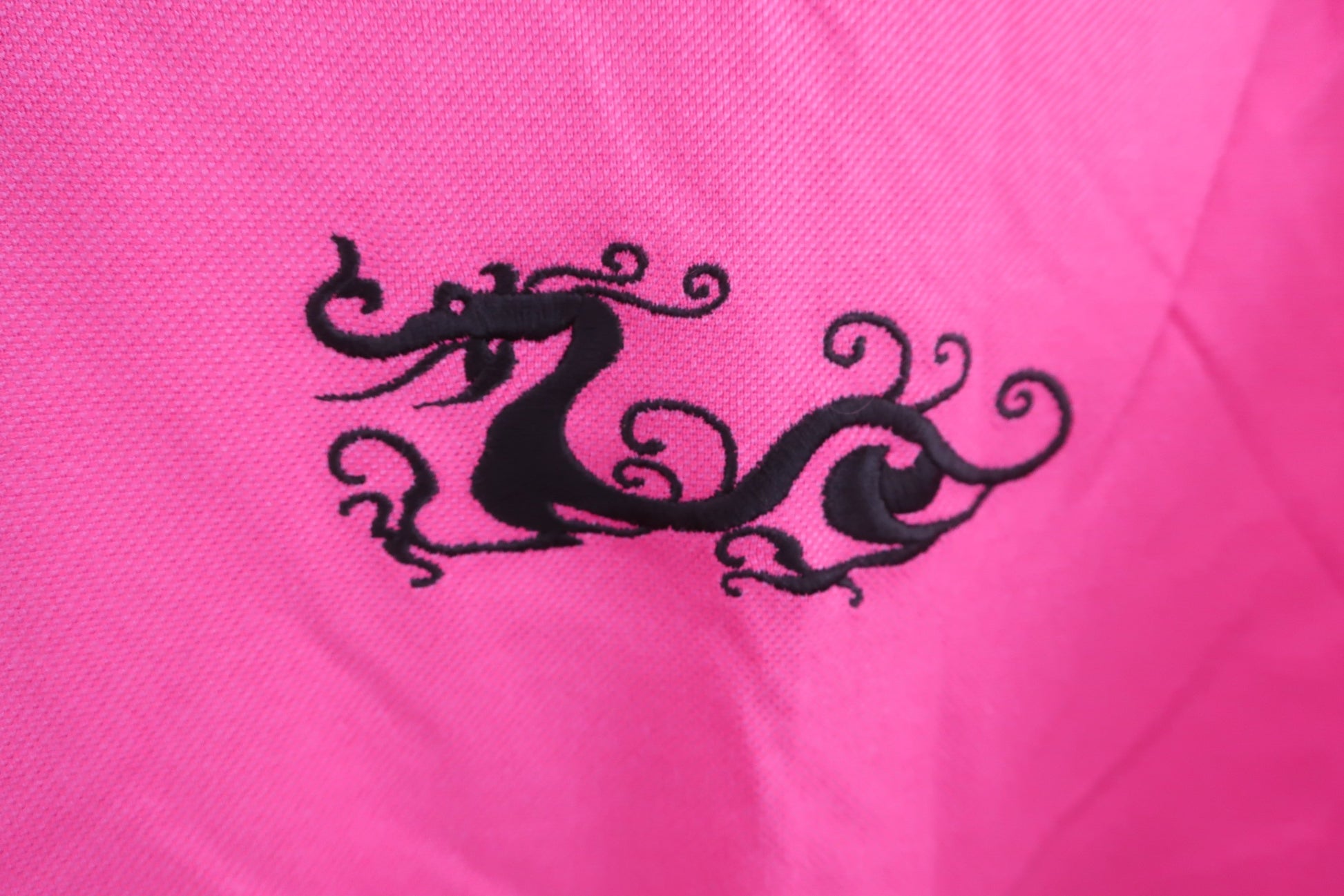 Dance With Dragon(ダンスウィズドラゴン) ハーフジップシャツ ピンク メンズ 5 D1-132303 N-2