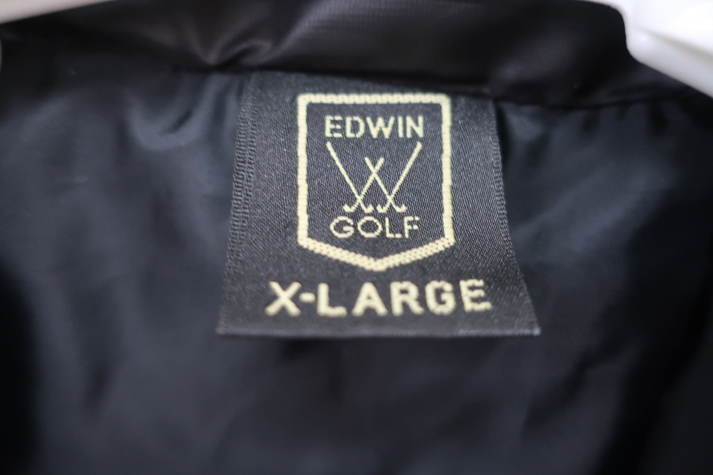 EDWIN GOLF(エドウィンゴルフ) ナイロンブルゾン 黒 メンズ XL A-2