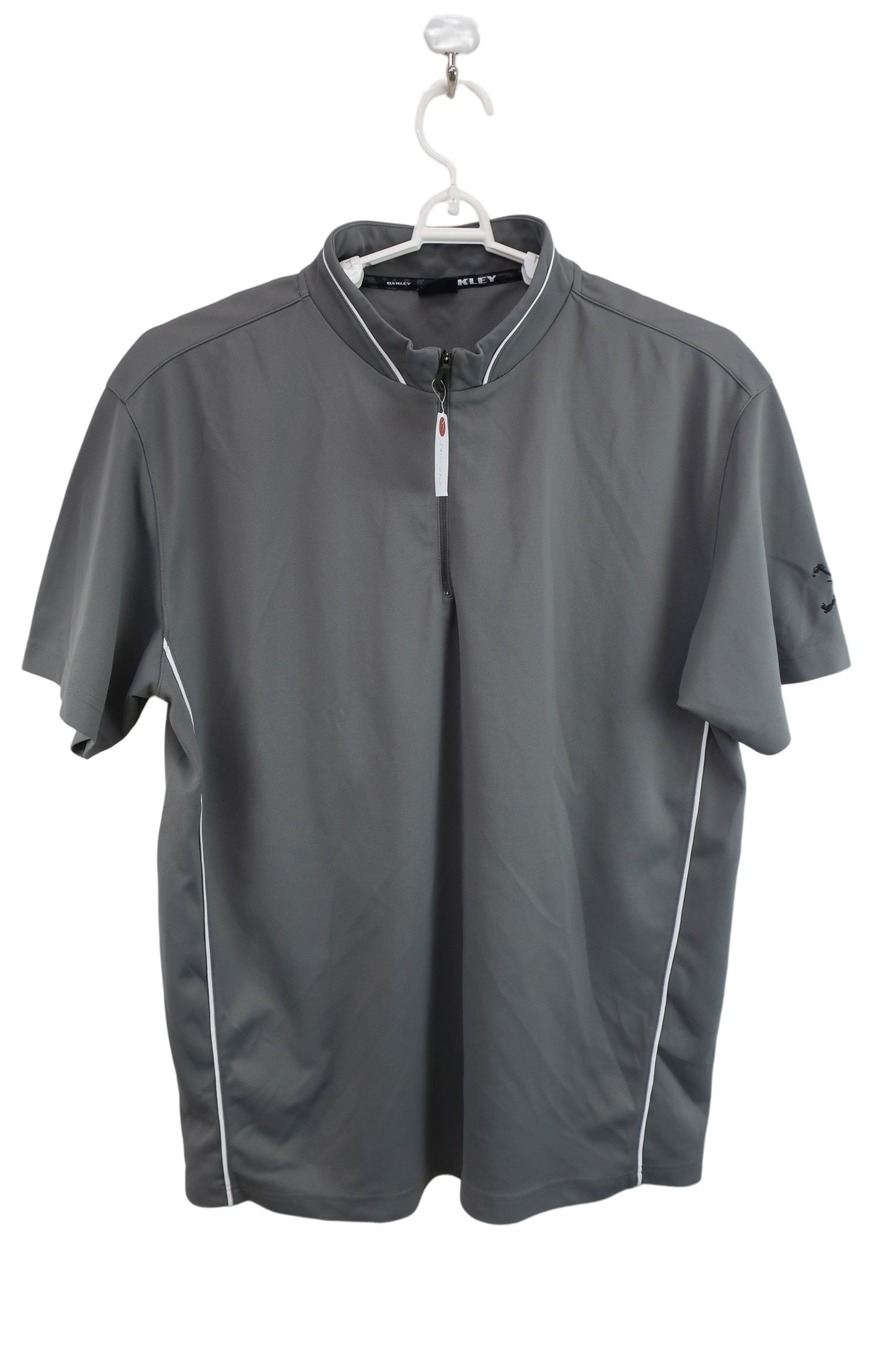 OAKLEY(オークリー) ハーフジップシャツ グレー メンズ XXL A-1