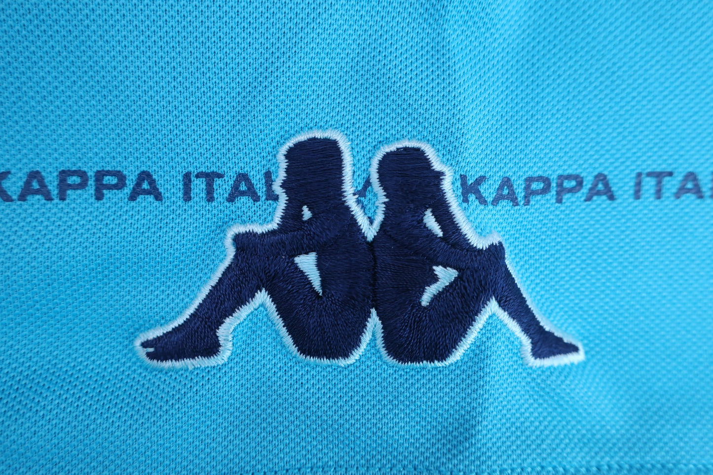 Kappa(カッパ) ポロシャツ 水色 メンズ L A-4