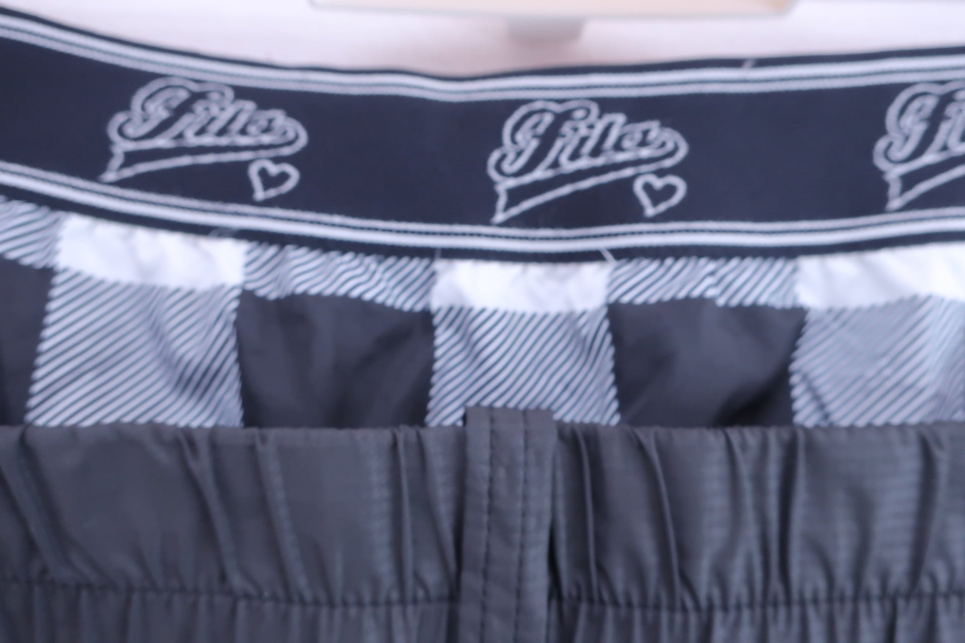 FILA GOLF(フィラゴルフ) ナイロンパンツ 黒 レディース M A-7