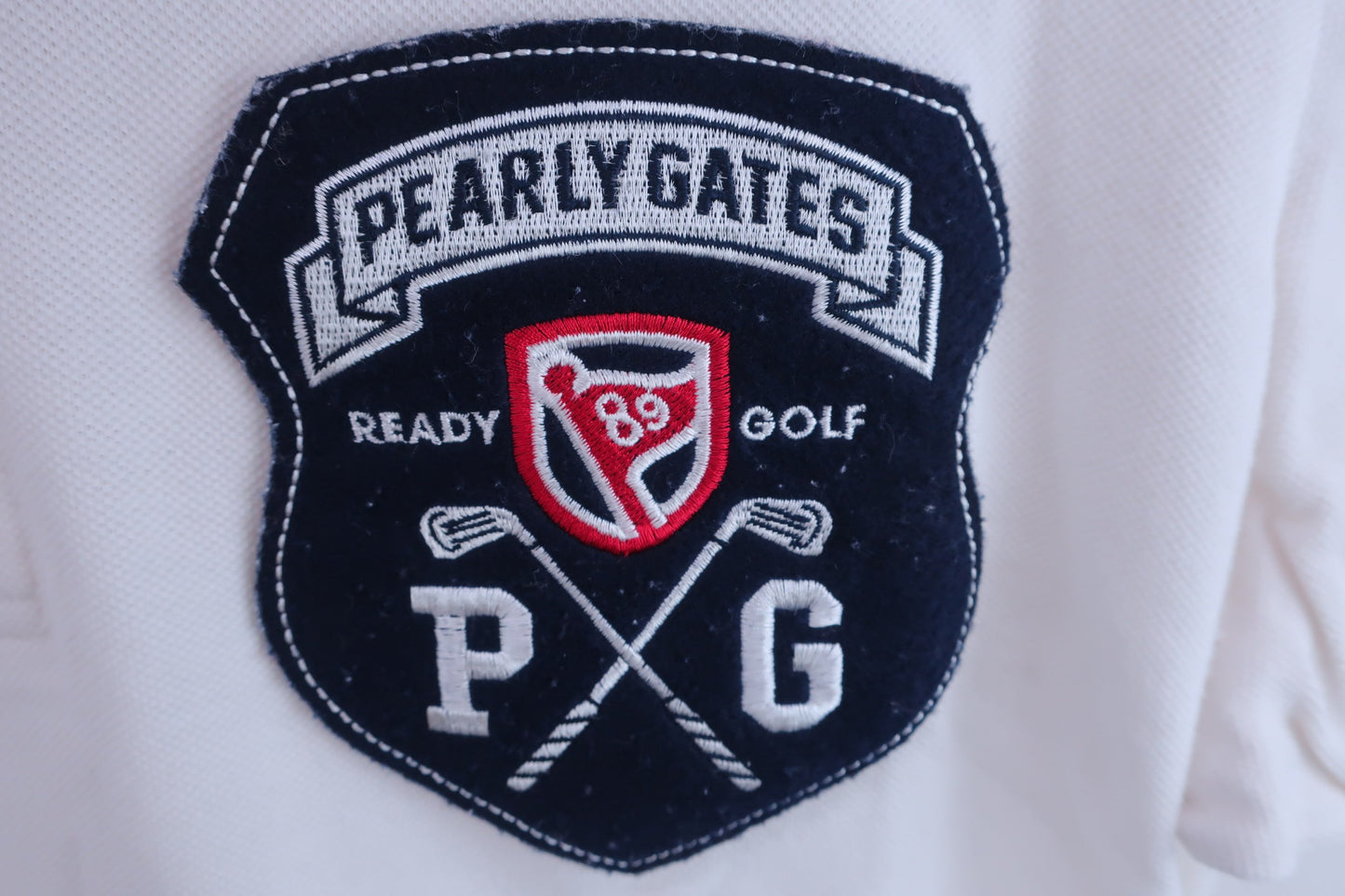 PEARLY GATES(パーリーゲイツ) ポロシャツ 白 メンズ 6 053-160151 B-3