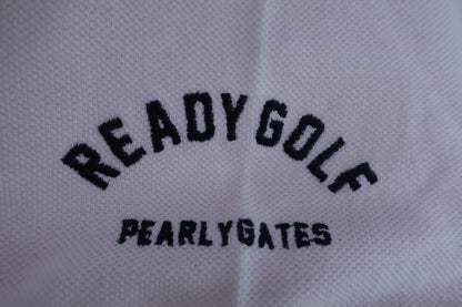 PEARLY GATES(パーリーゲイツ) ポロシャツ 白 メンズ 6 053-160151 B-4