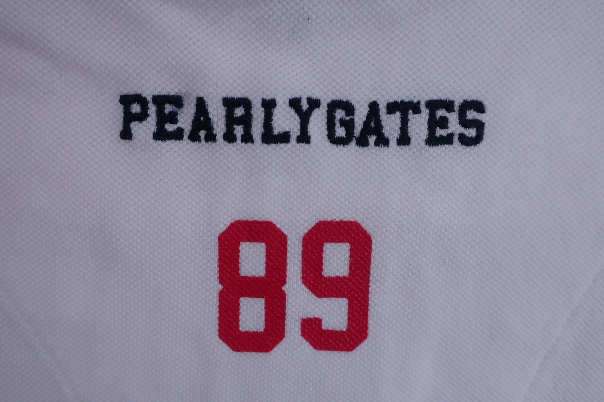 PEARLY GATES(パーリーゲイツ) ポロシャツ 白 メンズ 6 053-160151 B-7