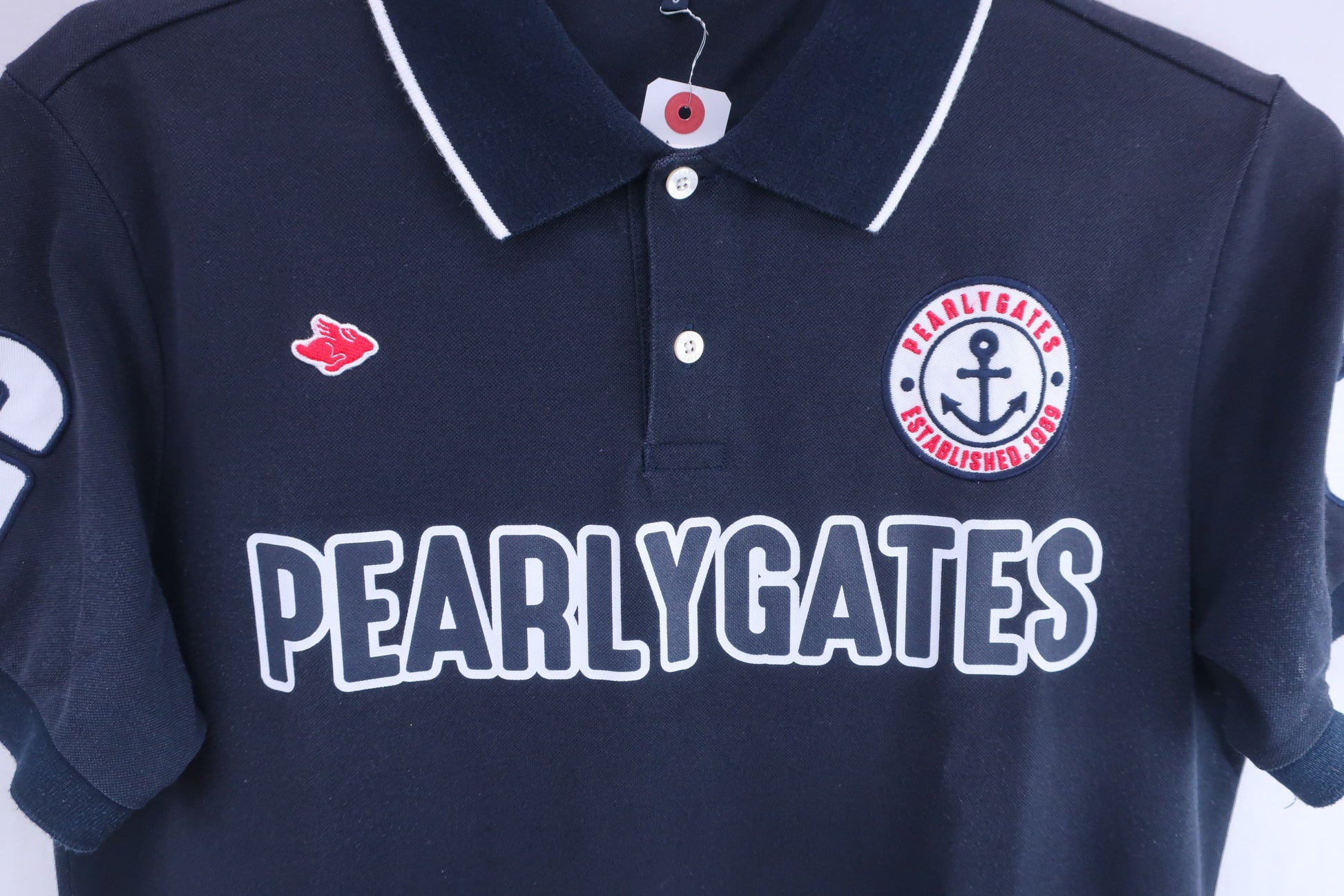 PEARLY GATES(パーリーゲイツ) ポロシャツ ネイビー メンズ 6 053-626070 B-3