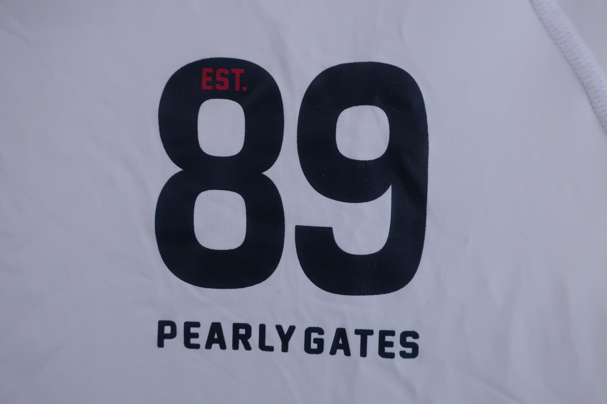 PEARLY GATES(パーリーゲイツ) 長袖モックネックシャツ 白 メンズ 3 053-6166401 A-4