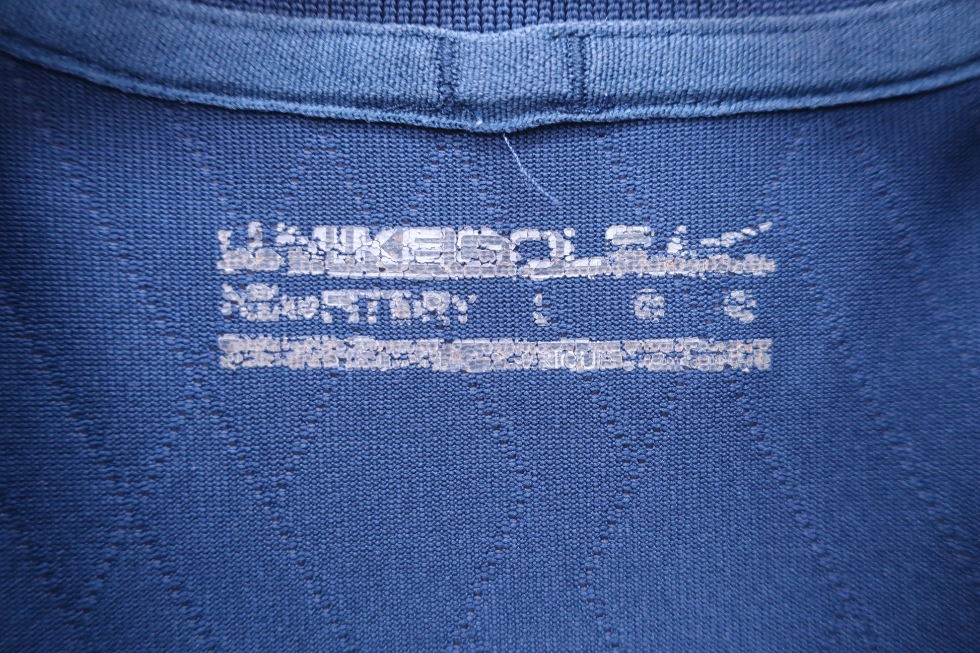 NIKE GOLF(ナイキゴルフ) ポロシャツ ネイビー メンズ L B-2