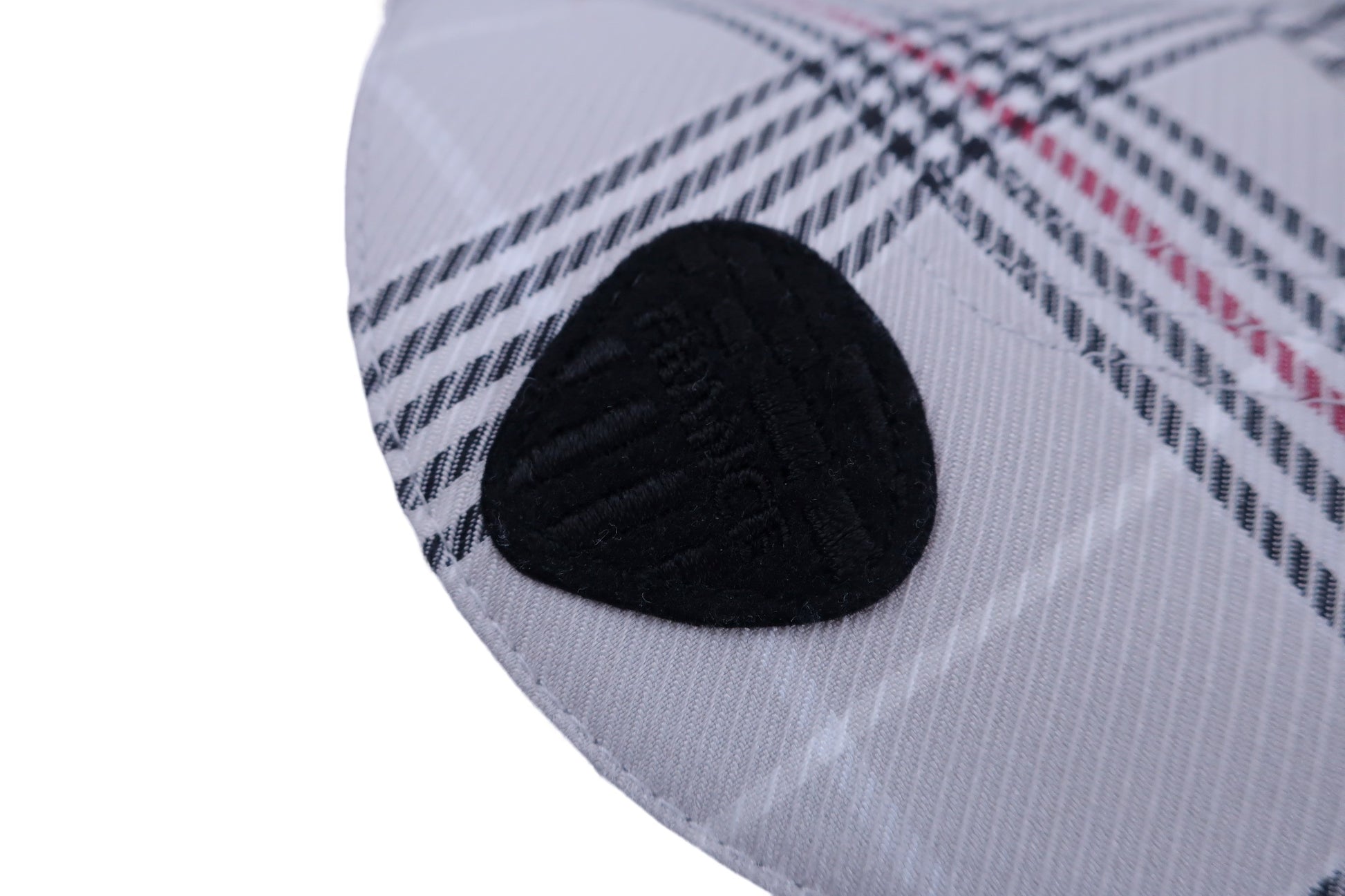 le coq sportif(ルコックスポルティフ) サンバイザー グレーチェック メンズ フリーサイズ B-3