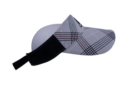 le coq sportif(ルコックスポルティフ) サンバイザー グレーチェック メンズ フリーサイズ B-5