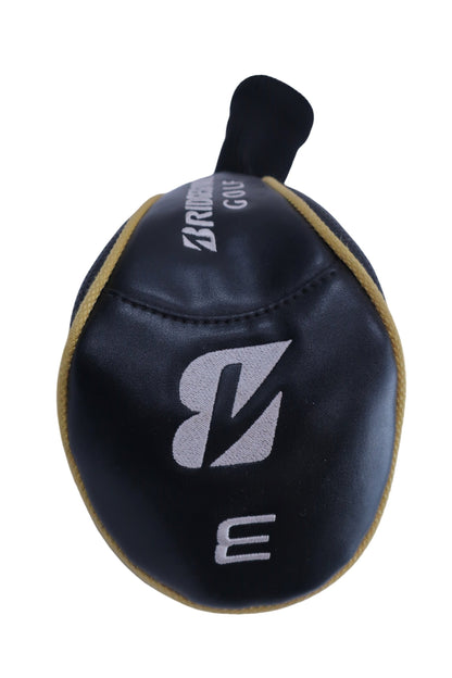 BRIDGESTONE GOLF(ブリヂストンゴルフ) ヘッドカバー 黒 FW用 B-2