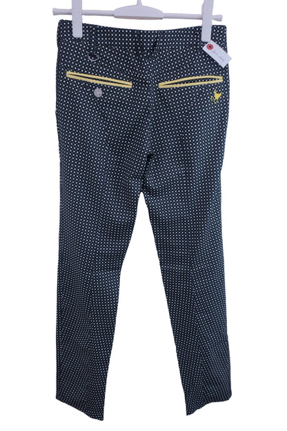OCLUNK(クランク) パンツ 黒ドット柄 レディース S A-2