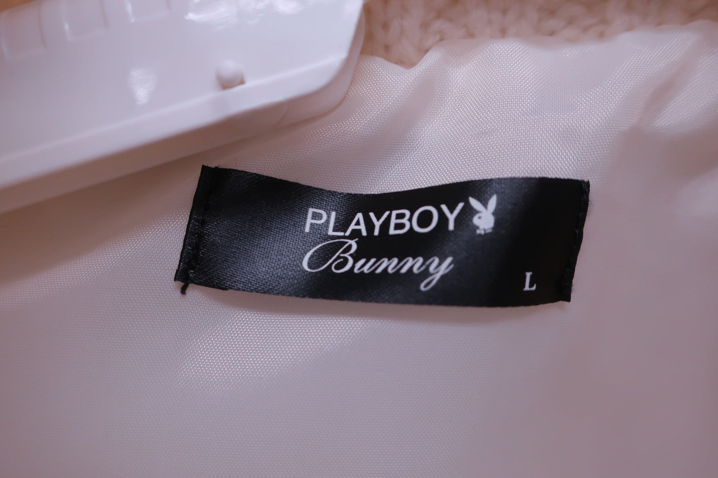 PLAYBOY(プレイボーイ) ブルゾン 白 レディース L A-2