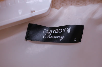 PLAYBOY(プレイボーイ) ブルゾン 白 レディース L A-2