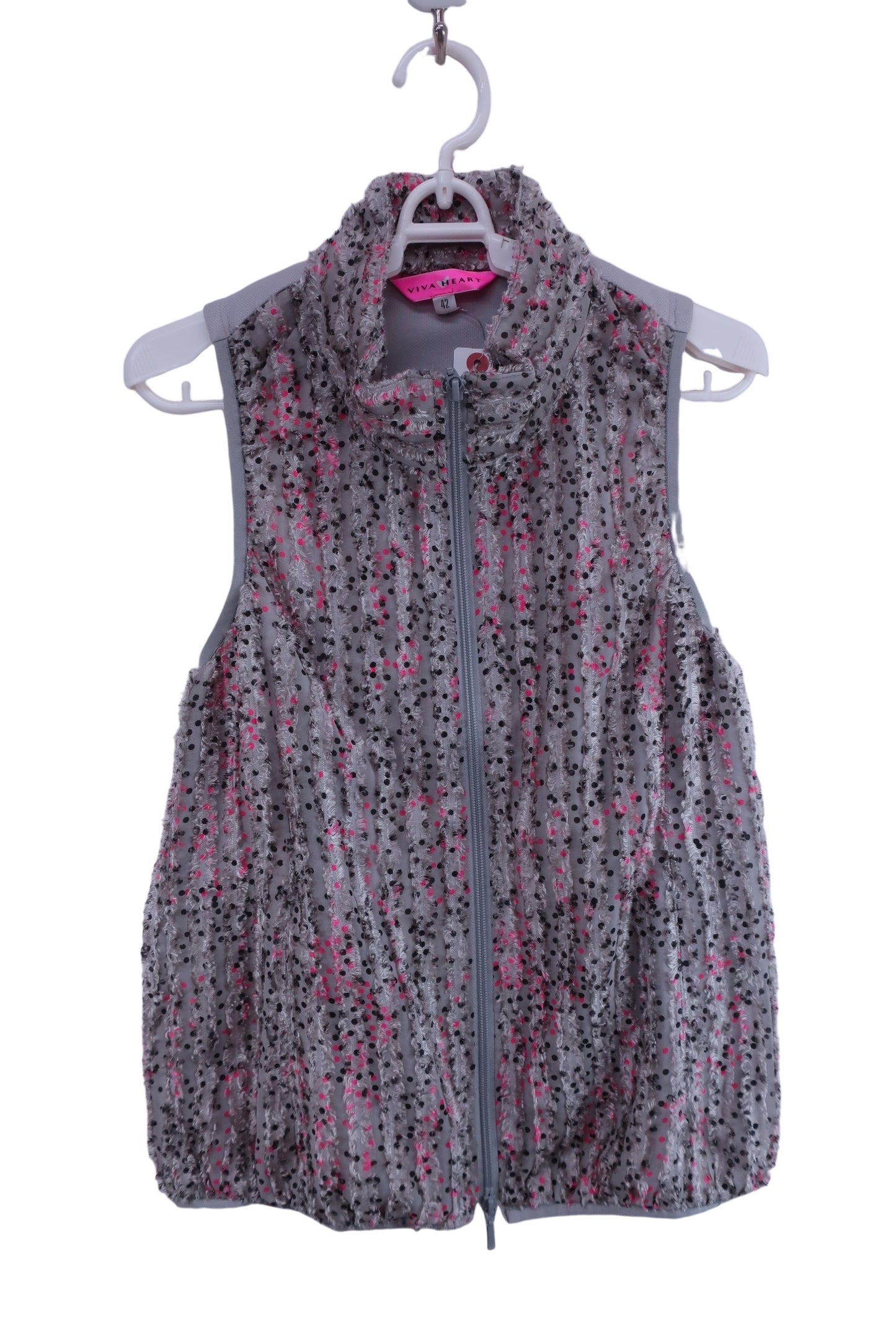 VIVA HEART(ビバハート) ベスト グレー レディース 42 B-1