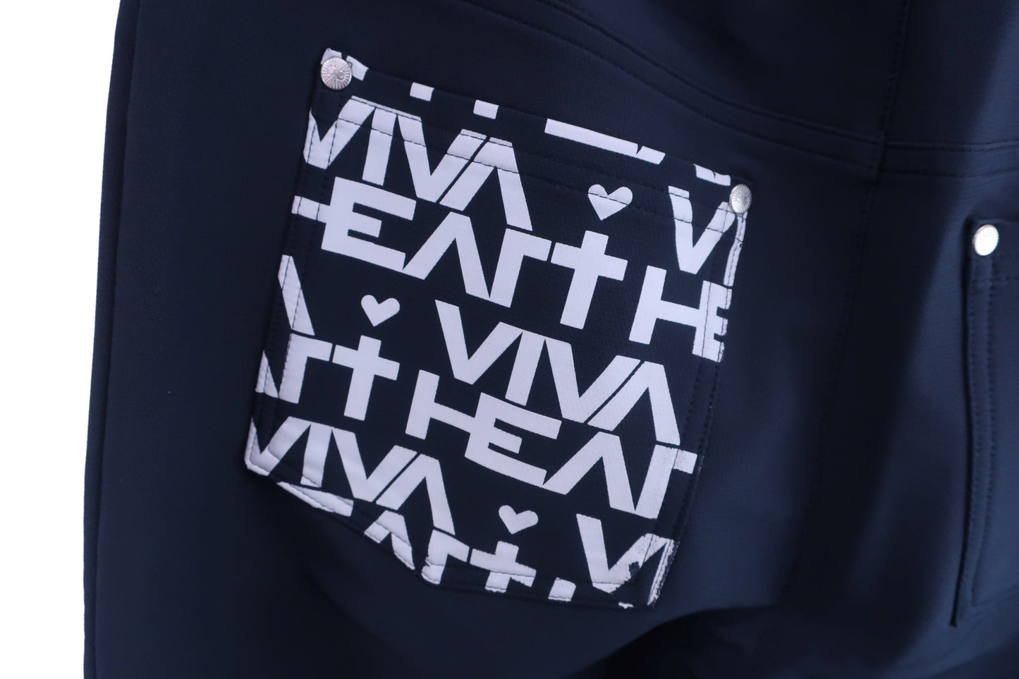 VIVA HEART(ビバハート) パンツ ネイビー レディース 42 B-4