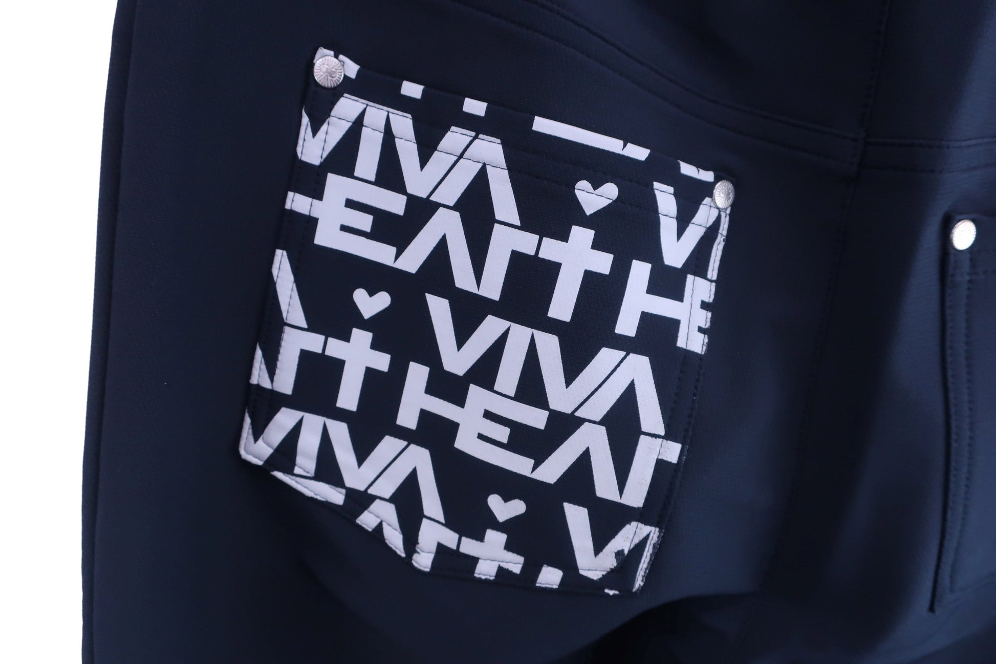 VIVA HEART(ビバハート) パンツ ネイビー レディース 42 B-4