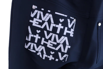 VIVA HEART(ビバハート) パンツ ネイビー レディース 42 B-4