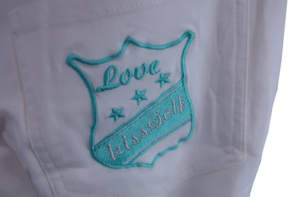 KISS ON THE GREEN(キスオンザグリーン) パンツ 白 レディース 4 B-3